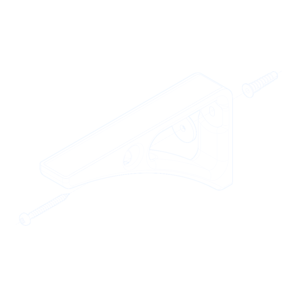 Shelf Bracket Pair
